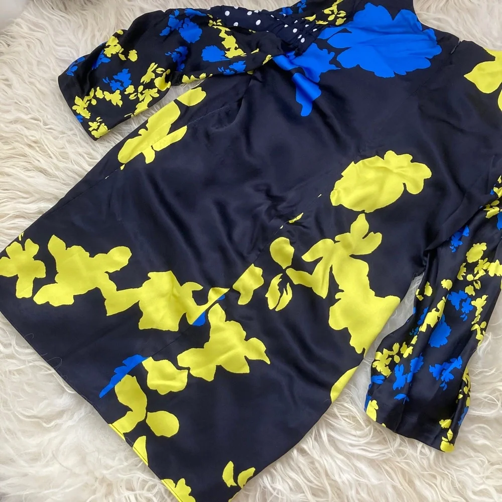 TANYA TAYLOR Camo Print Satin Florence Dress - Picture 12 of 14